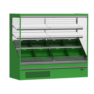 MANDURAH INSIDE MOTOR - FRUIT AND VEGETABLE CABINET - FV 3750 - GREEN