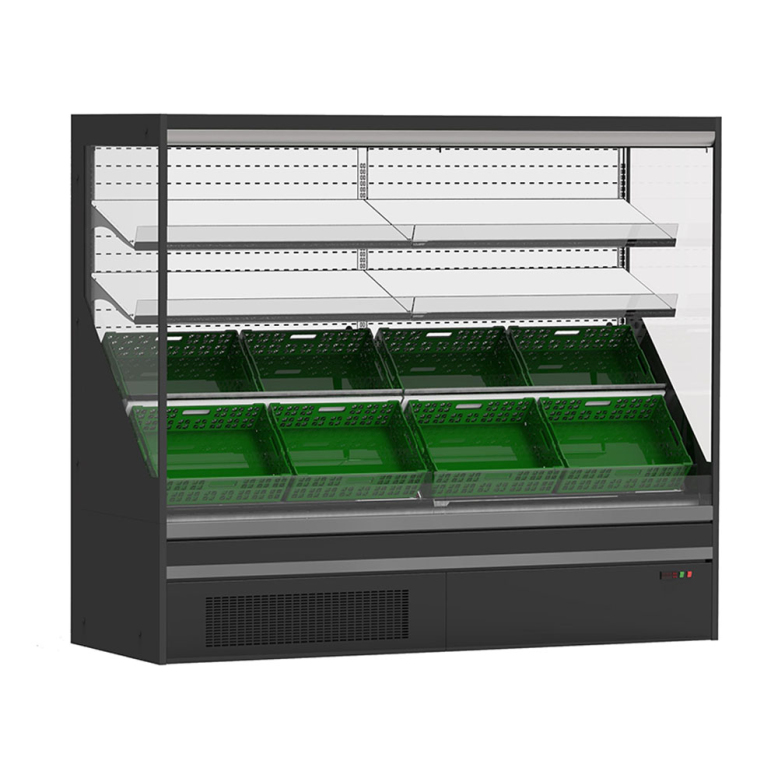  MANDURAH INSIDE MOTOR - FRUIT AND VEGETABLE CABINET - FV 3750 GRAY