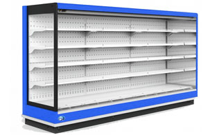 FULL SIZE VERTICAL CABINETS (DISPLAY SECTIONS FOR BEVERAGE, MILK AND MILK PRODUCTS)